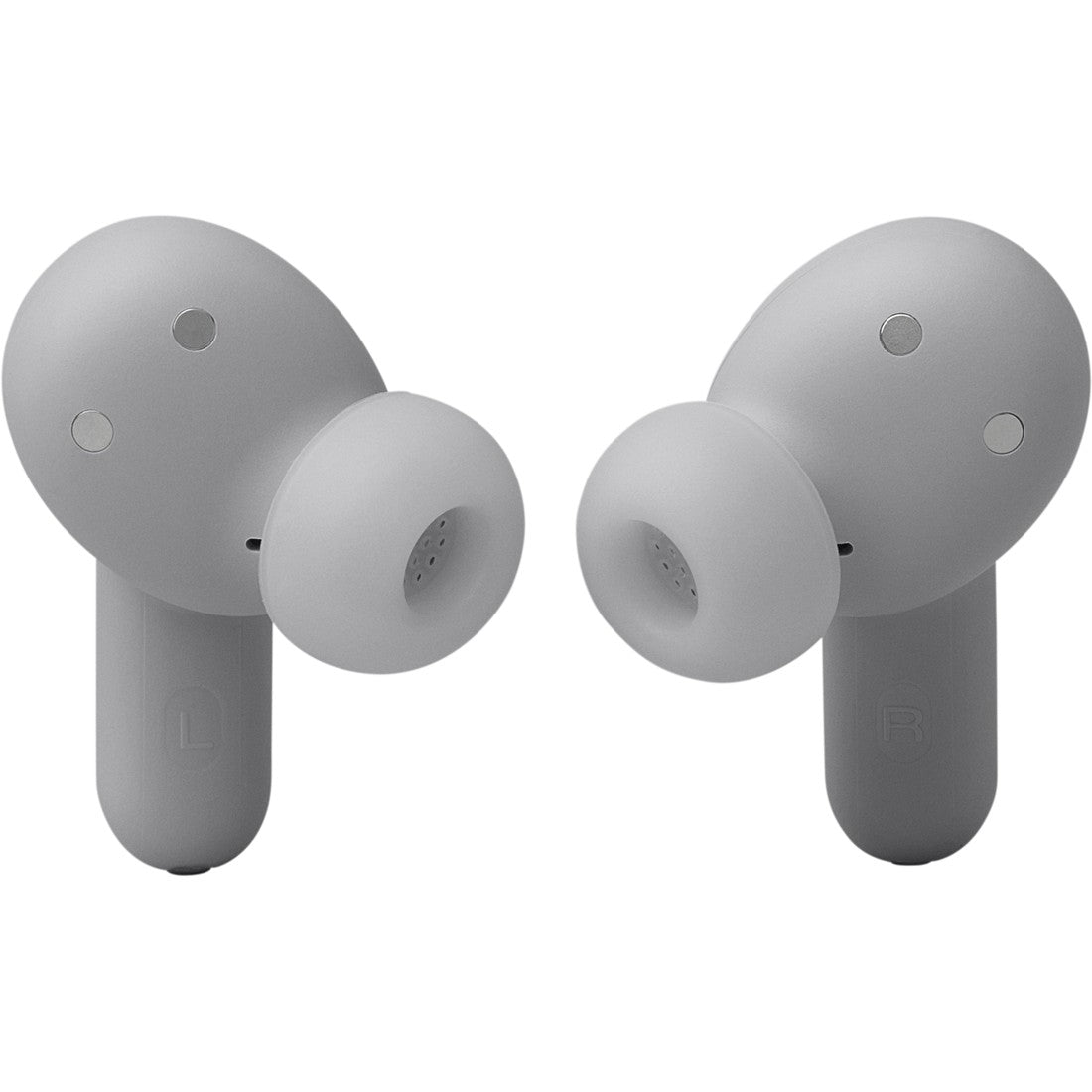 JBL Live Beam 3 - Silver - True wireless noise-cancelling closed-stick earbuds - Left