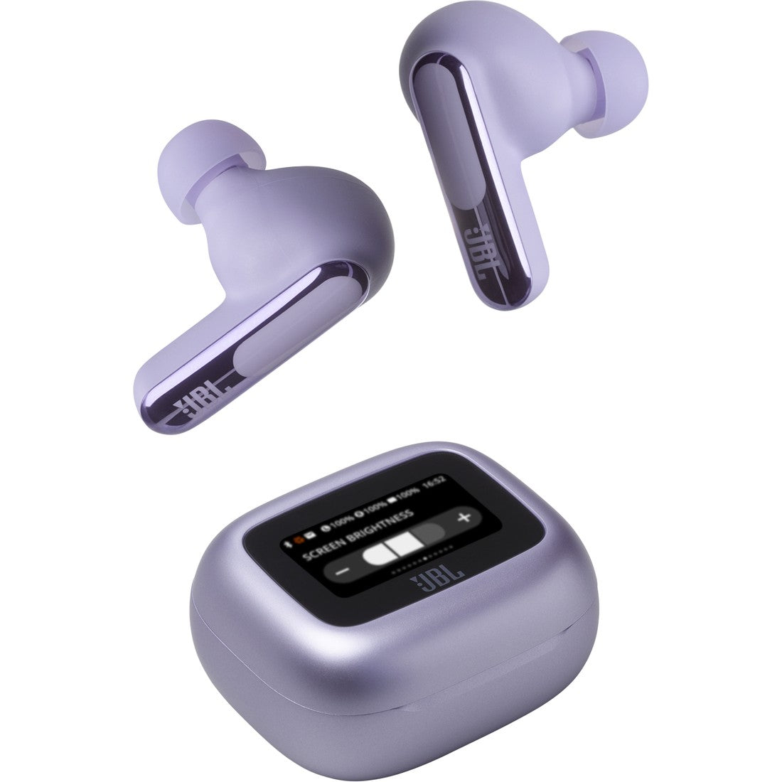 JBL Live Beam 3 - Purple - True wireless noise-cancelling closed-stick earbuds - Detailshot 7