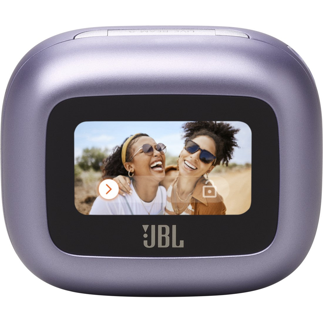 JBL Live Beam 3 - Purple - True wireless noise-cancelling closed-stick earbuds - Detailshot 2