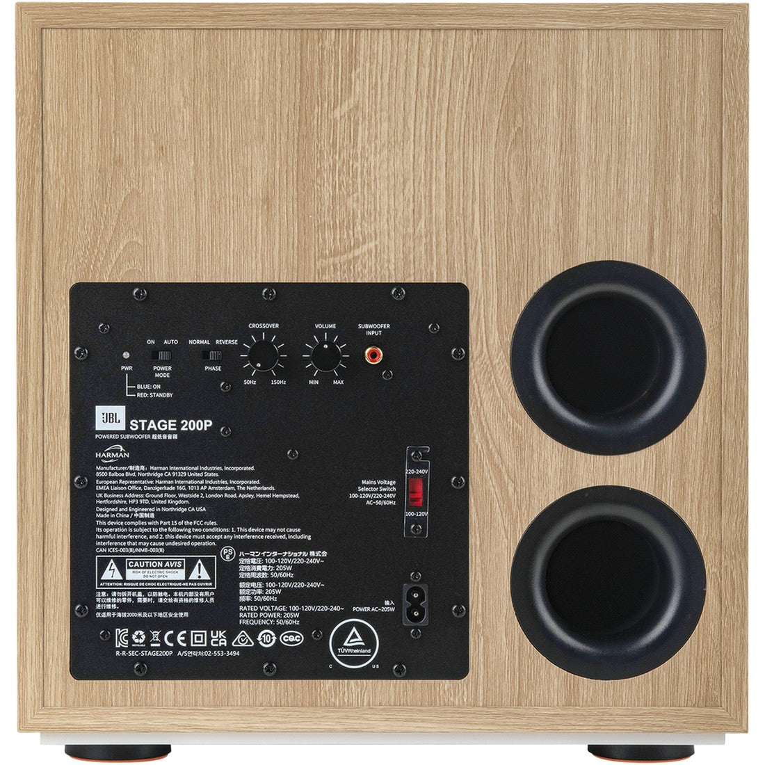 Stage 200P - Latte - 10-inch (250mm) 300W Powered Subwoofer - Detailshot 7