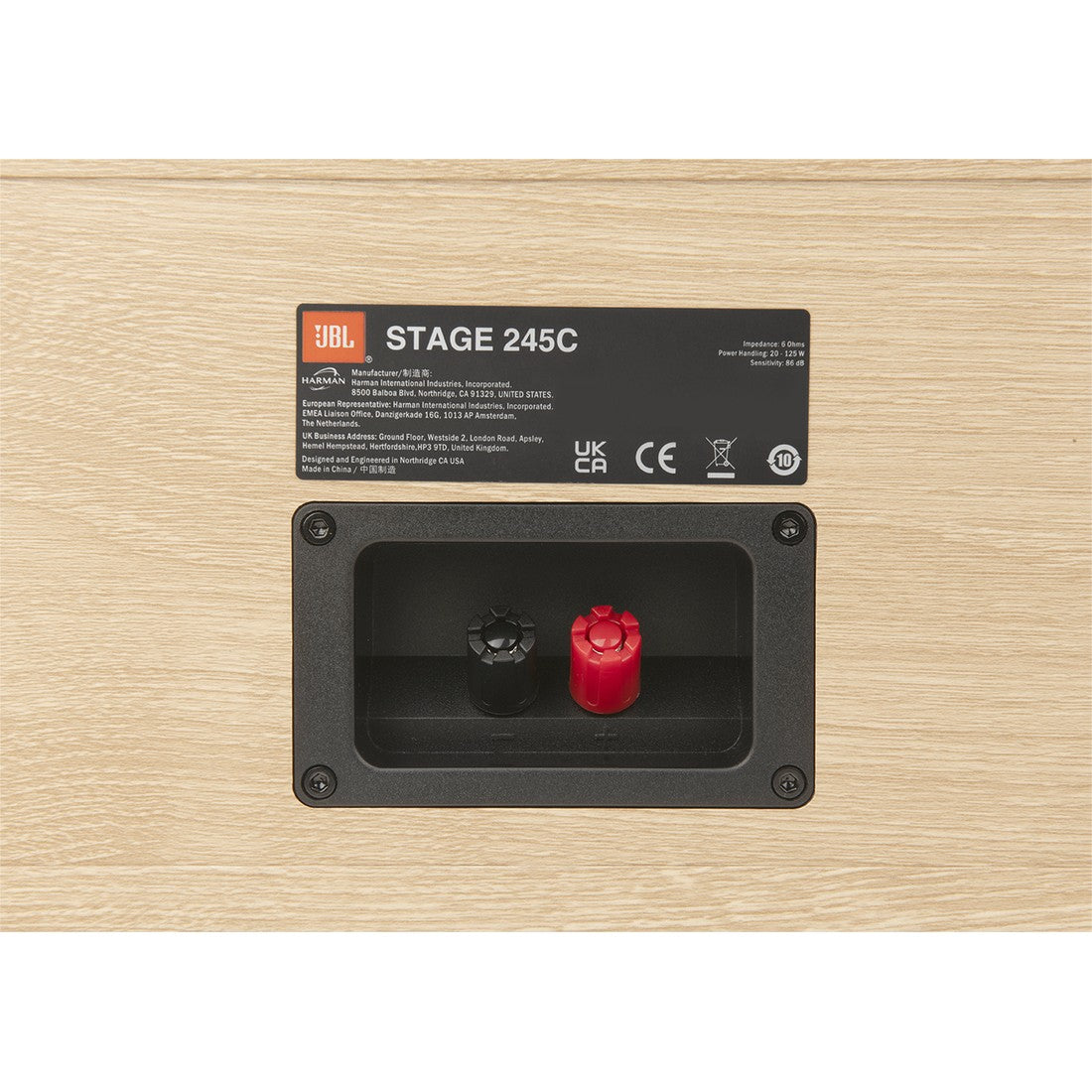 Stage 245C - Latte - 2.5-Way Quad 4.5-inch (114mm) Center Channel Loudspeaker - Detailshot 7