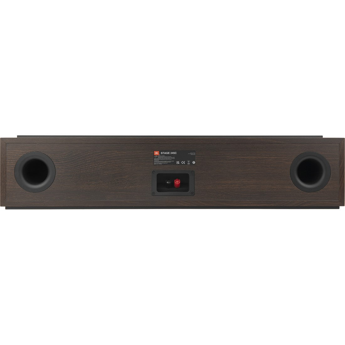 Stage 245C - Espresso - 2.5-Way Quad 4.5-inch (114mm) Center Channel Loudspeaker - Detailshot 6