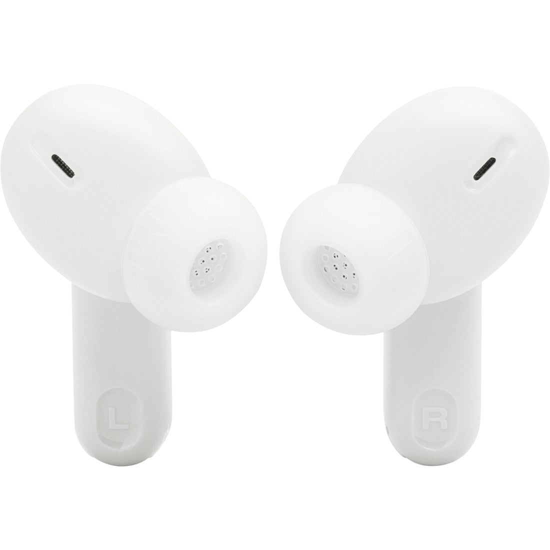 JBL Tune Beam 2 - White - True Wireless Noise Cancelling Earbuds - Back
