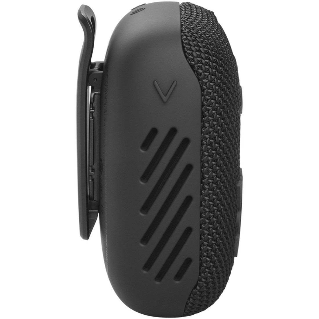 JBL Wind 3s portable speaker seen from side