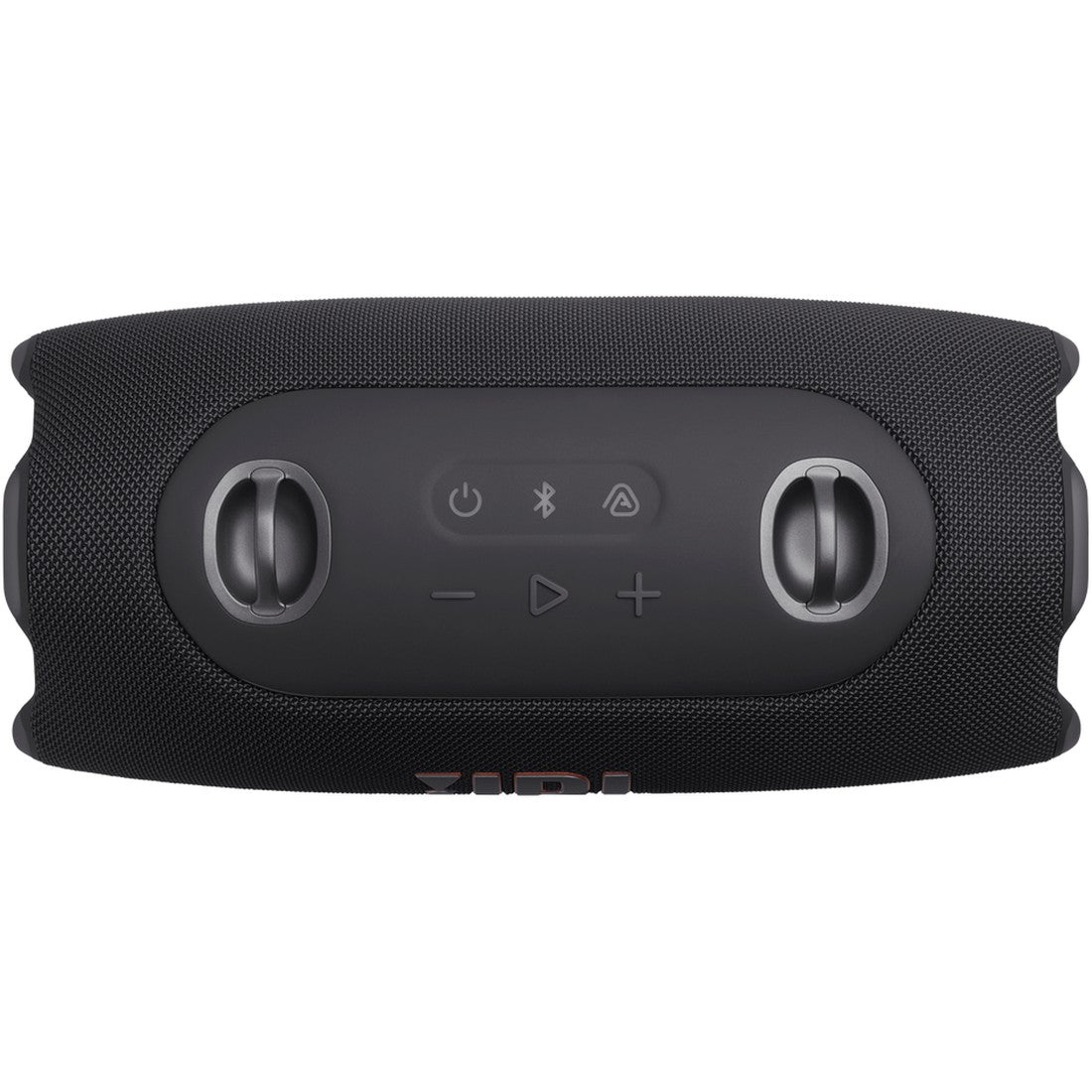 JBL Xtreme 5 - Black - Portable waterproof speaker with massive legendary JBL sound, ambient edge lighting, and a convenient shoulder strap - Top