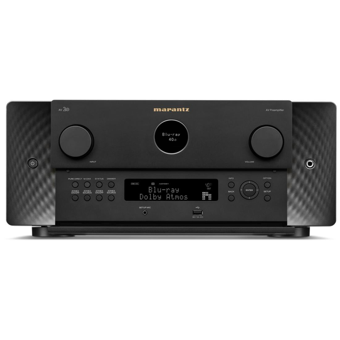 Marantz AV 20 AV Preamplifier with front panel open