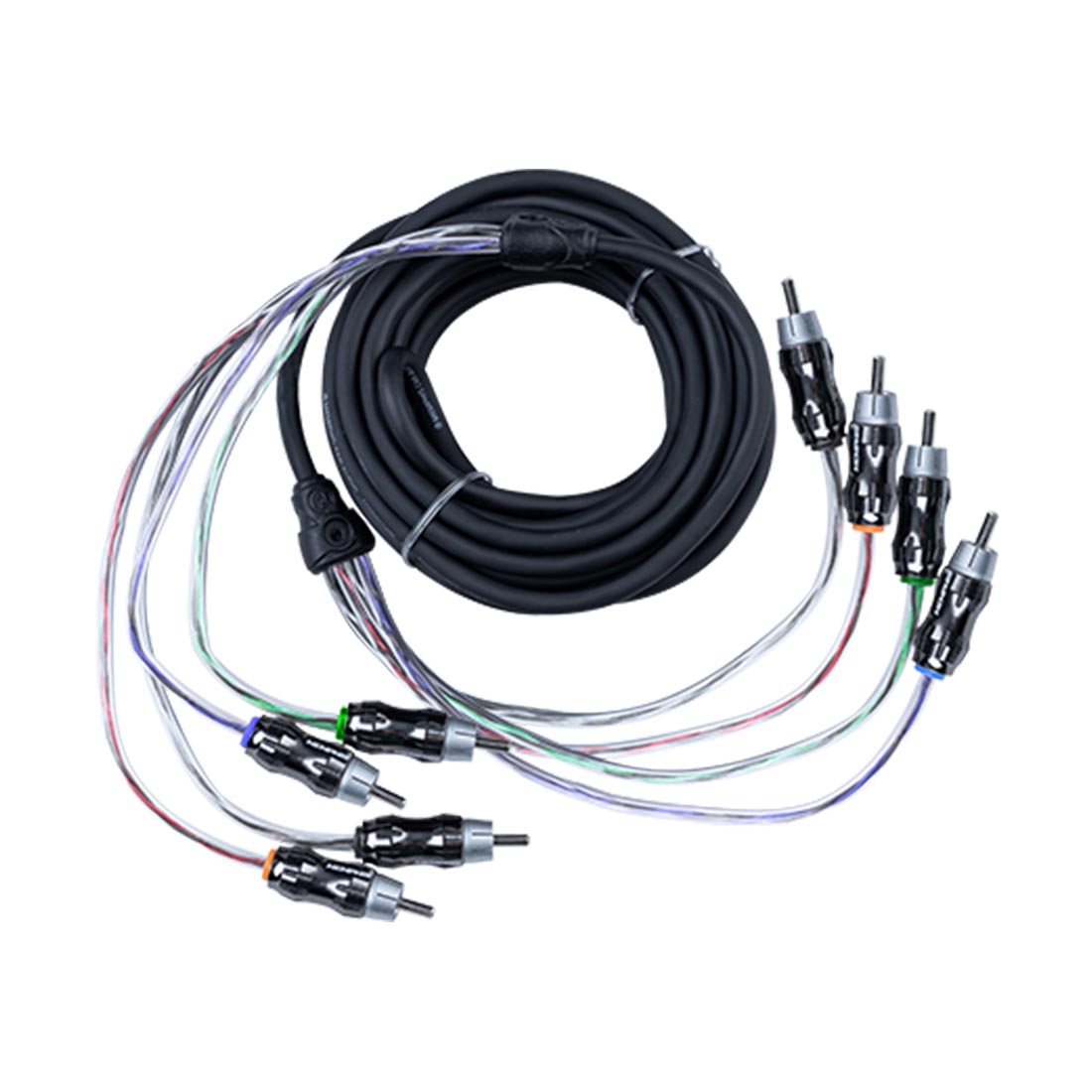 Memphis Audio UTPF-17.4 17-foot, 4-Channel Ultra Twisted Pair Interconnect Cables (UTPF17.4)
