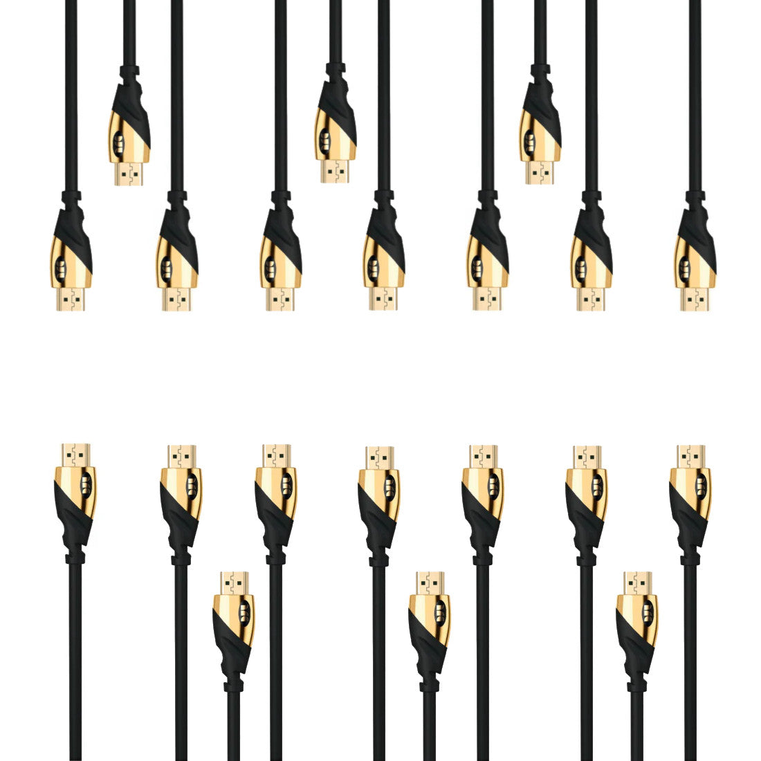 Monster 4K UHD High Speed HDMI Cable – 25 ft – 20 x Cable Bundle