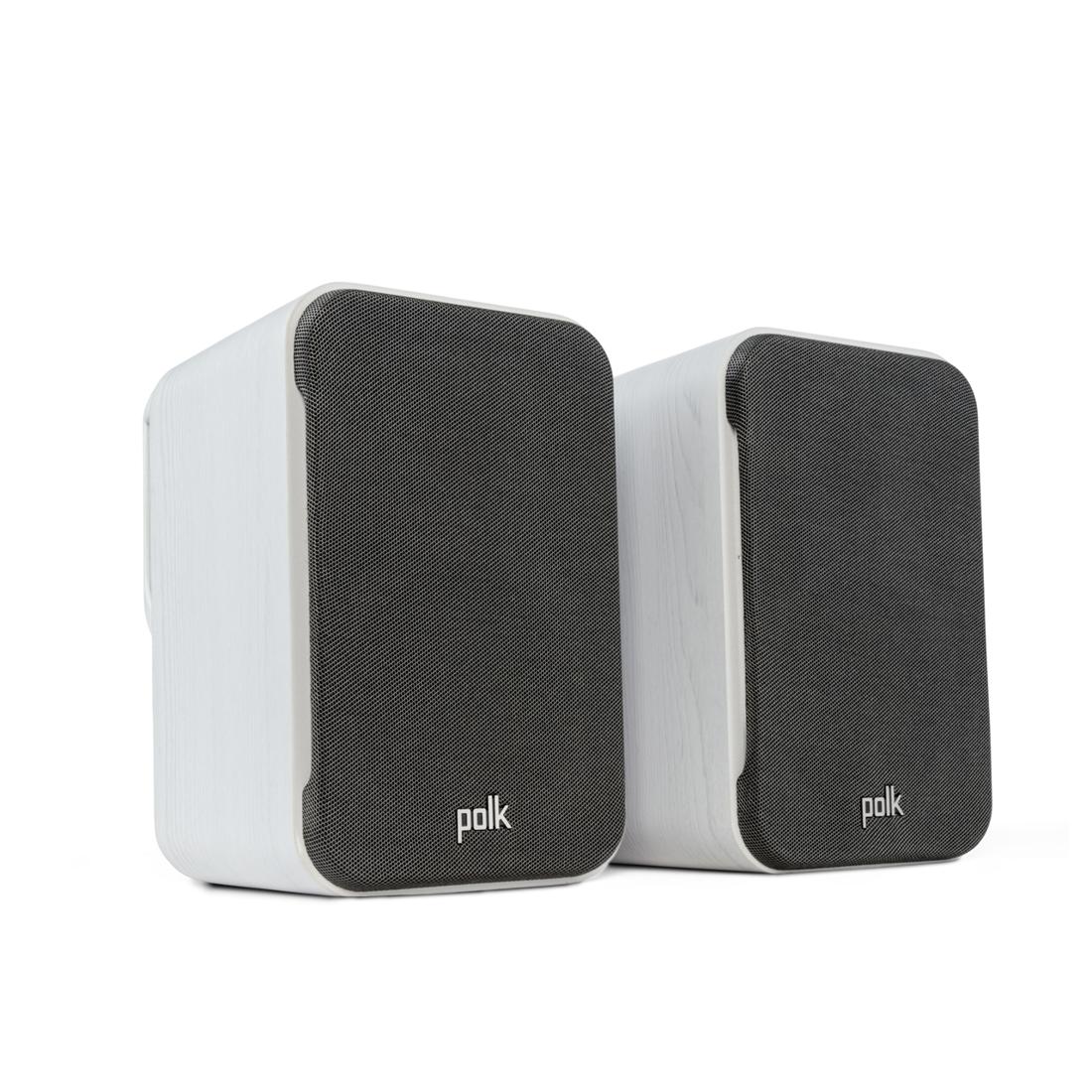Polk Signature Elite ES10 bookshelf speakers in white