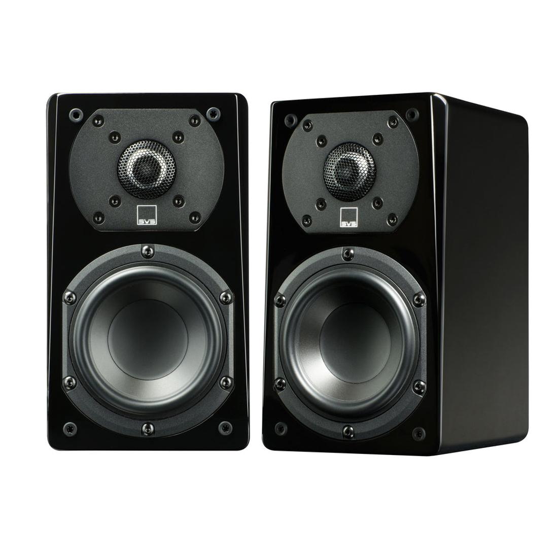 A pair of SVS Prime Satellite speakers
