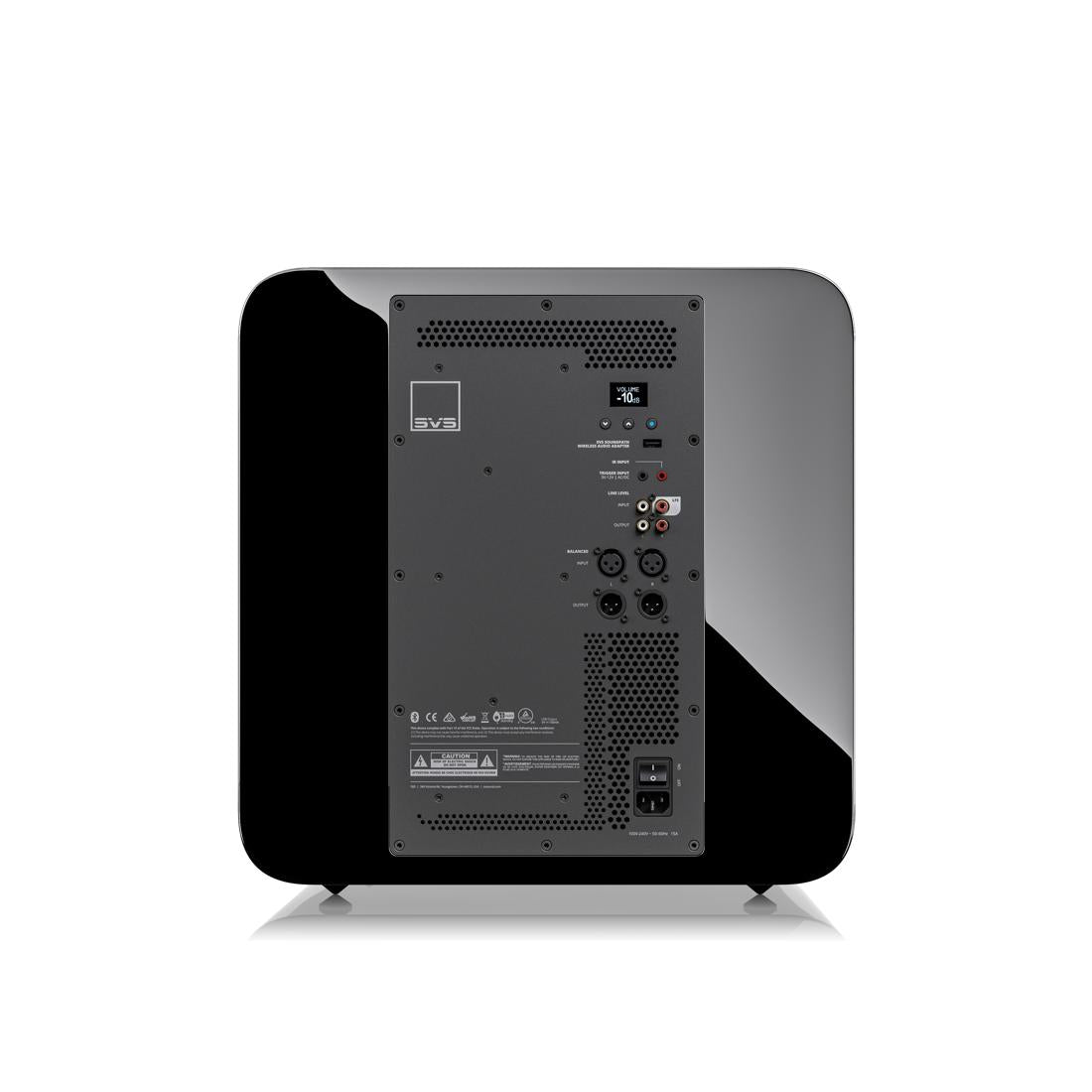 SVS SB-5000 R|Evolution Subwoofer rear input panel