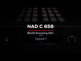 NAD C 658 BluOS Streaming DAC