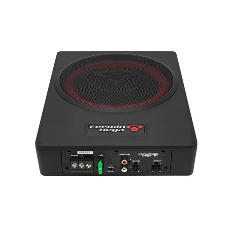 Cerwin Vega VPAS821 8" Powered Slim Subwoofer Enclosure with 2-Channel Speaker Output