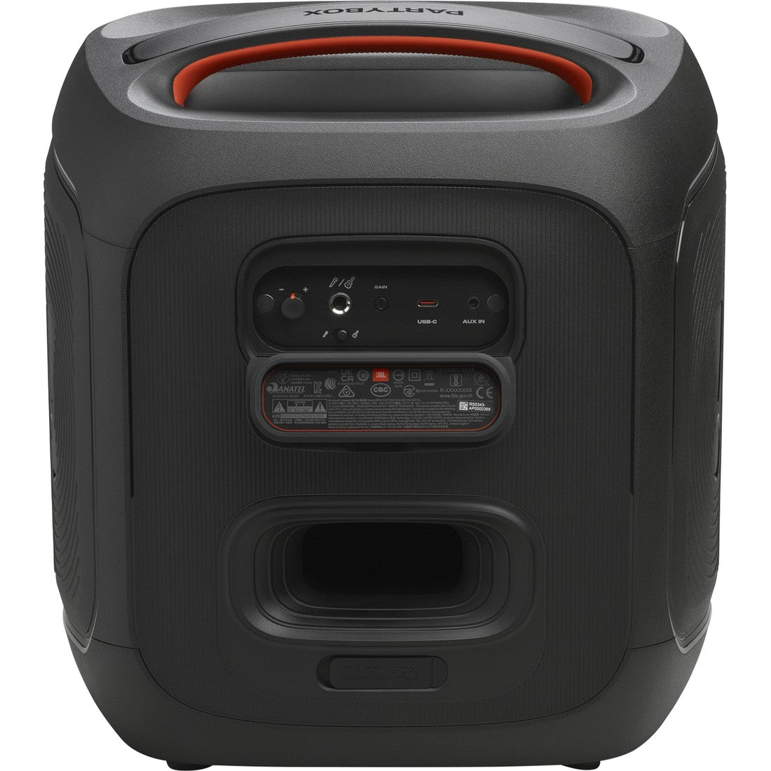 JBL PartyBox Encore Essential 2 - Black - Portable party speaker - Back