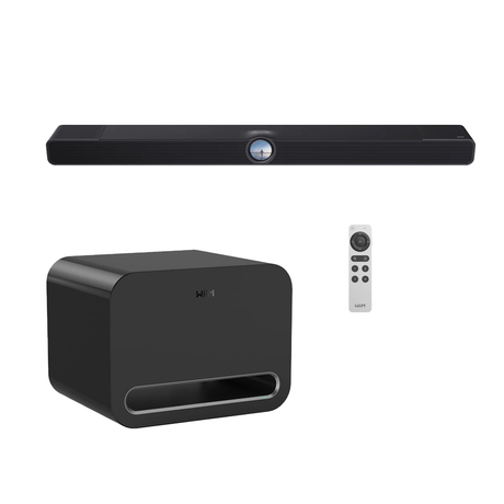 WiiM BAR 3.0.2 Dolby Atmos and DTS:X Soundbar - Each | WiiM Sub Pro Wireless 8" Subwoofer - Bundle