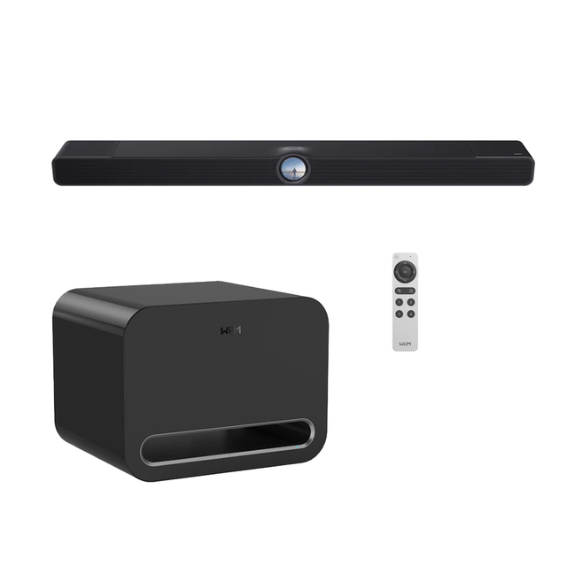 WiiM BAR 3.0.2 Dolby Atmos and DTS:X Soundbar - Each | WiiM Sub Pro Wireless 8" Subwoofer - Bundle