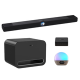 WiiM BAR Soundbar High Gloss BLack | WiiM Sub Pro 8" Wireless Subwoofer | WiiM Pro Plus | WiiM Wake-Up Light - Bundle