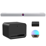 WiiM BAR Soundbar Matte White | WiiM Sub Pro 8" Wireless Subwoofer | WiiM Pro Plus | WiiM Wake-Up Light - Bundle