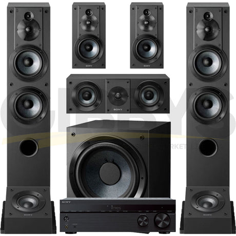 Sony STR-DH790 7.2 Ch AV Receiver | SS-CS3 7.1 Speaker Bundle #2 (SS-CS3 (2) | SA-CS9 | SS-CS5 | SS-CS8 | SS-CSE)