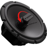 Rockford Fosgate P2V2-65HO Punch P2 6.5" 2-Way High-Output Convertible Speakers - Pair (P2V265HO)