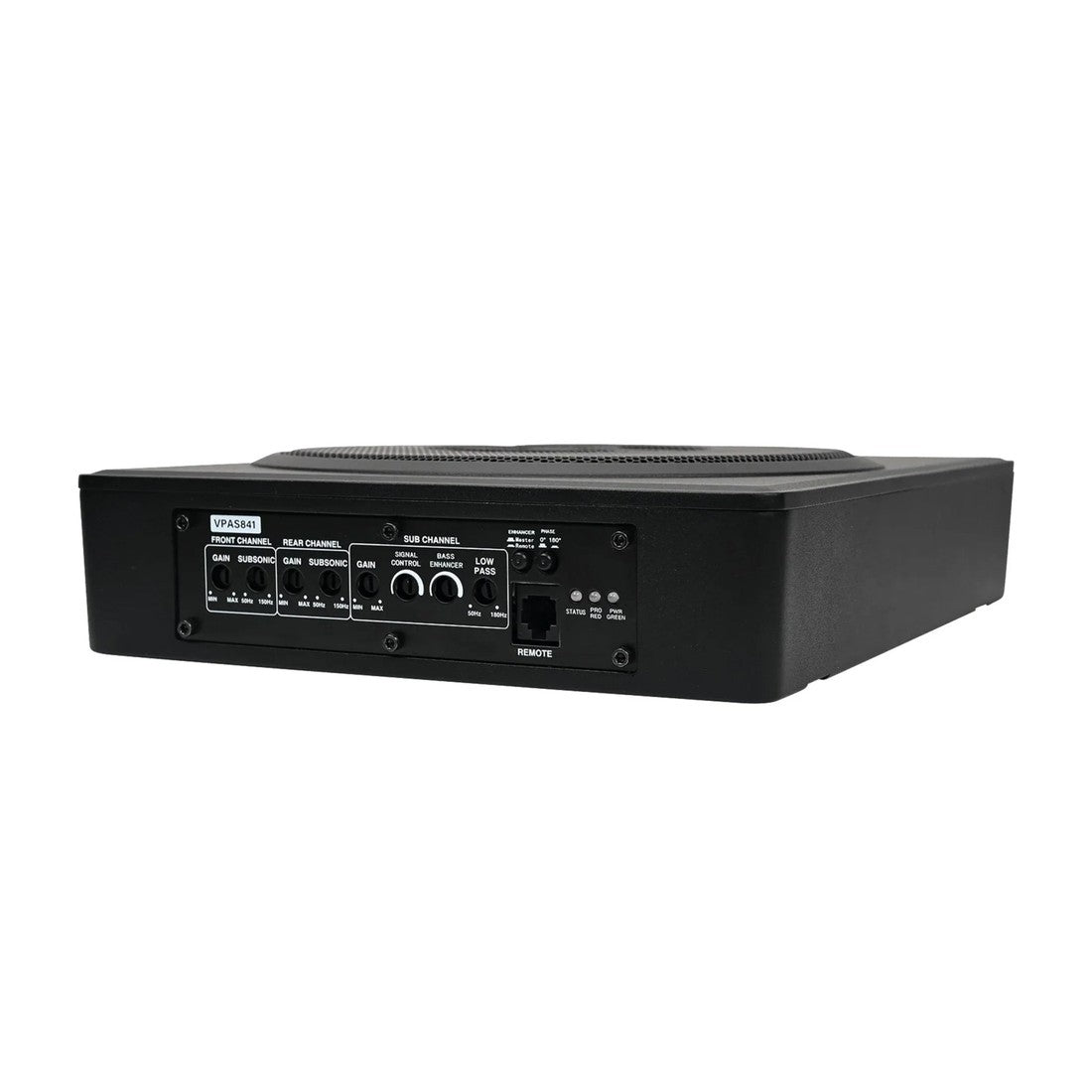 Cerwin Vega VPAS841 8" Powered Slim Subwoofer Enclosure with 4-Channel Speaker Output