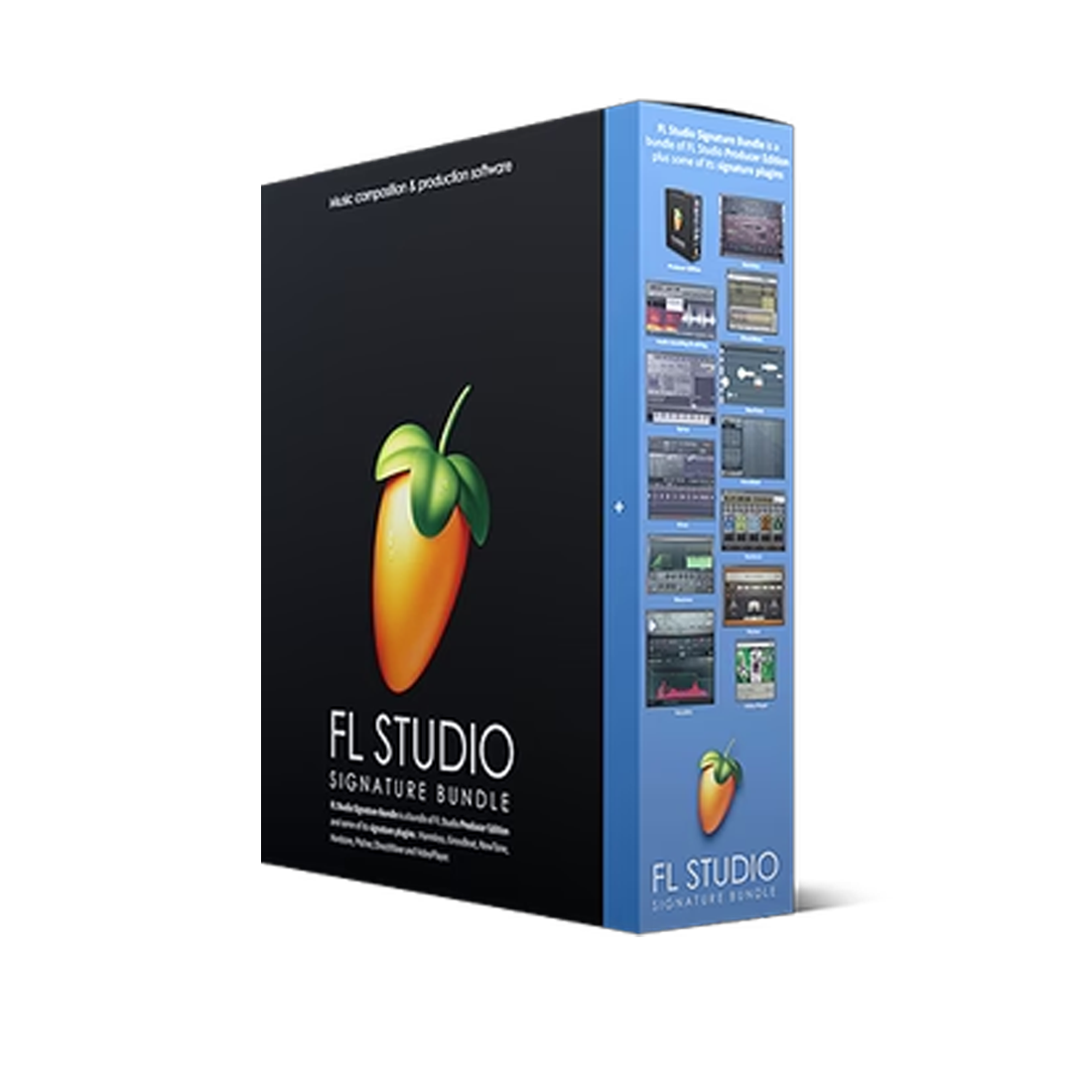 FL Studio Signature Bundle [Box Edition] with Over 100 Plugins and Lifetime Updates