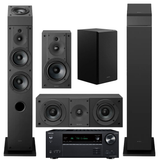 Onkyo TX-NR6100 THX 7.2 Receiver | Sony 7.0 Speaker Bundle – SS-CS3M2 (2) | SS-CS5M2 | SS-CS8M2 | SS-CSEM2- Bundle