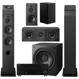 Onkyo TX-RZ30 9.2-Channel Receiver |Sony CS Series 7.1 SS-CS3M2| SS-CS3M2 (2) | SS-CS5M2 | SS-CS8M2 | SS-CSEM2 | SA-CS9M2 - Bundle