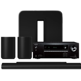 Onkyo TX-NR5100| Sonos Premium Set with Arc Ultra| Sub Gen 4 | Era 100 (2) - Bundle