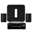 Onkyo TX-NR5100 7.2 Receiver | Sonos Premium Set - Sub Gen 4 | Era 100 (2) - Bundle
