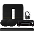 Onkyo TX-NR5100 Receiver | Sonos Ace Ultra Headphones | Arc Ultra Soundbar | Sub Gen 4 |Era 300 Speaker (Pair) - Bundle