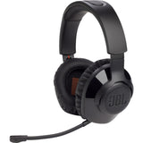 JBL Quantum 350 Wireless - Black - Wireless PC gaming headset with detachable boom mic - Detailshot 3