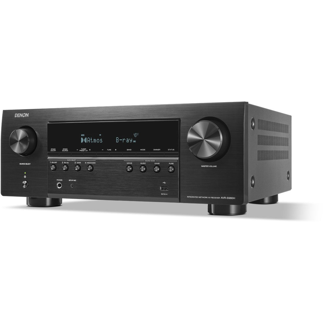 Denon AVR-S980H 7.2 Ch. AV Receiver with HEOS (AVRS980H) - Gibbys
