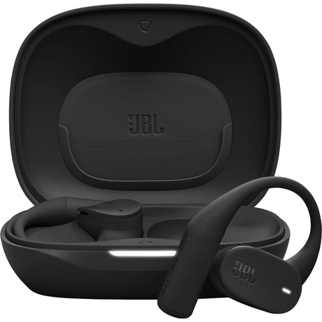 JBL Sense Lite - Black - True Wireless Open-ear Headphones - Hero
