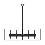 Kanto CM600B4B Back-to-Back Quad Screen Ceiling Mount with 360-Degree Rotation