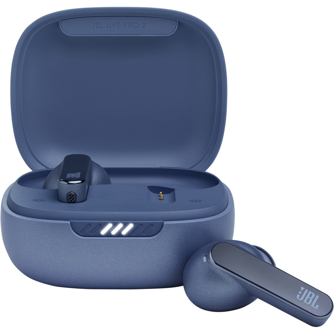 JBL Live Pro 2 TWS - Blue - True wireless Noise Cancelling earbuds - Hero