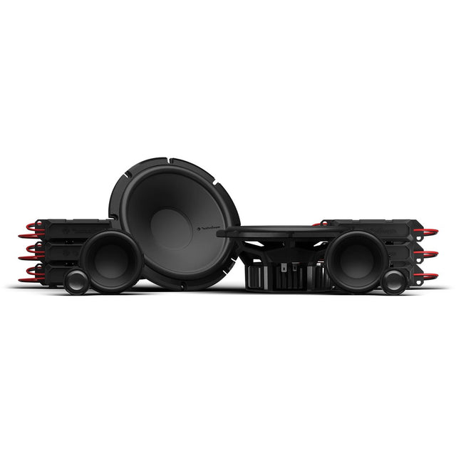 Rockford Fosgate P3V2-65 Punch P3 6.5" 3-Way Component Speaker System (P3V265)