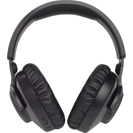 JBL Quantum 350 Wireless - Black - Wireless PC gaming headset with detachable boom mic - Back
