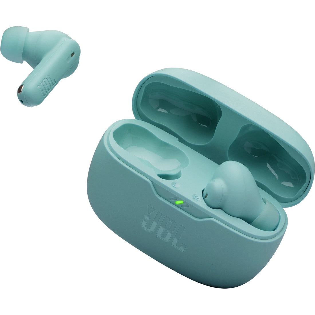 JBL Vibe Beam 2 - Blue - True Wireless Noise Cancelling Earbuds - Detailshot 2