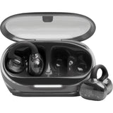 JBL Soundgear Clips - Black - True wireless open-ear headphones - Hero