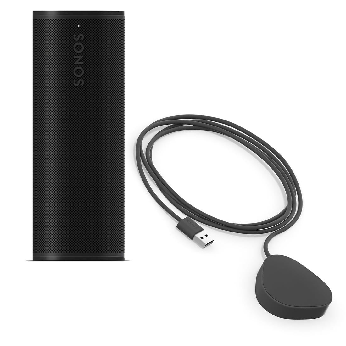 Sonos Roam 2個　＋　wireless充電1個 Roam 2 Charging Set: Bluetooth Speaker with Wireless Charger - Sonos