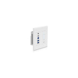 Blustream UEX3H-WP-US USB 3.2 Gen1 HDBaseT Wall Plate Host Extension