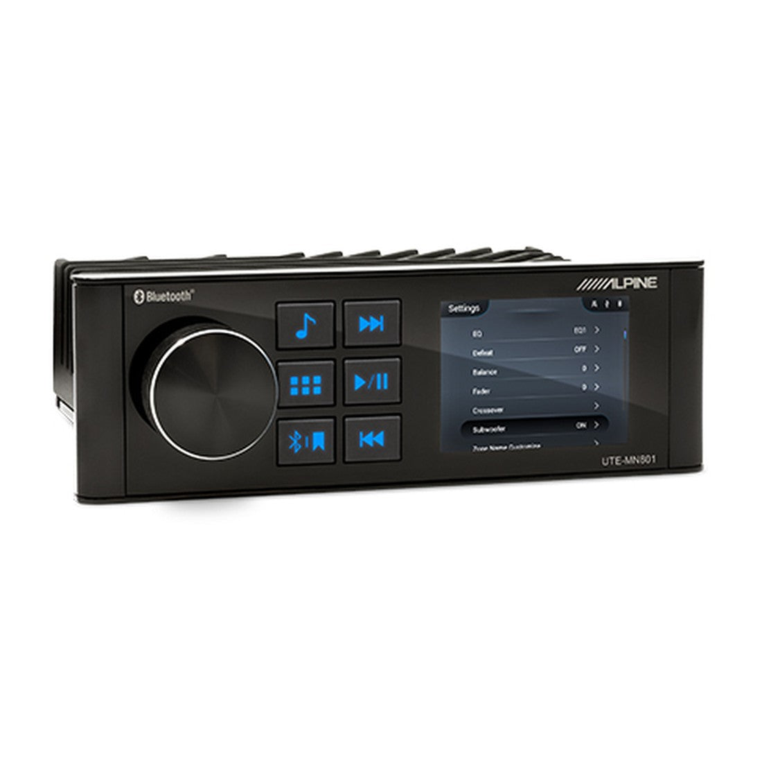 Alpine UTE-MN801 Waterproof Marine Bluetooth Receiver with NMEA 2000