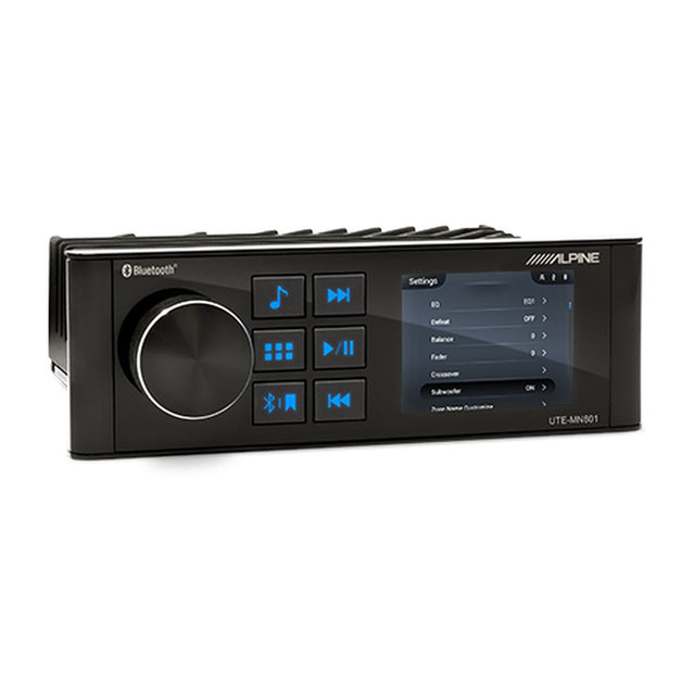 Alpine UTE-MN801 Waterproof Marine Bluetooth Receiver with NMEA 2000