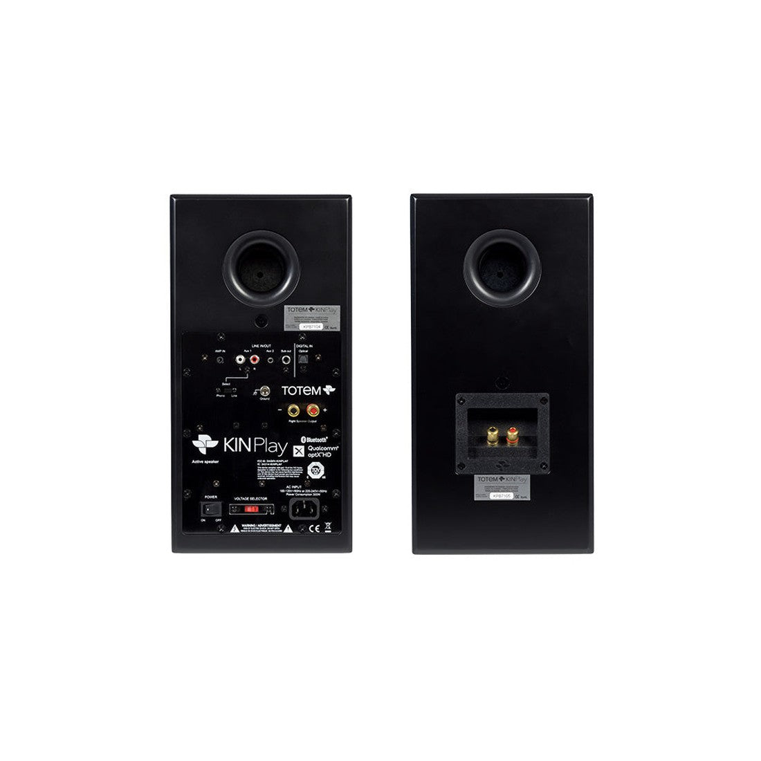 KIN PLAY Bluetooth Powered Bookshelf Speaker (pair)