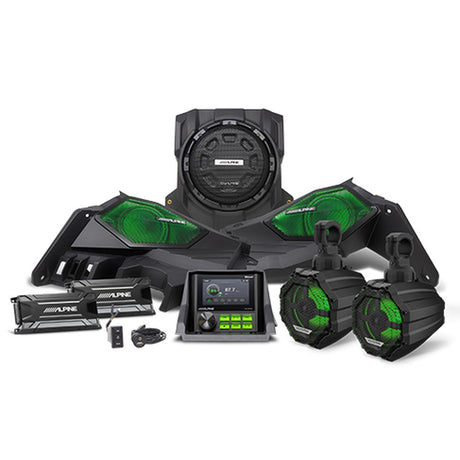 Alpine PSS-CMAV Complete 9-Speaker Sound System for 2017+ Can-Am Maverick