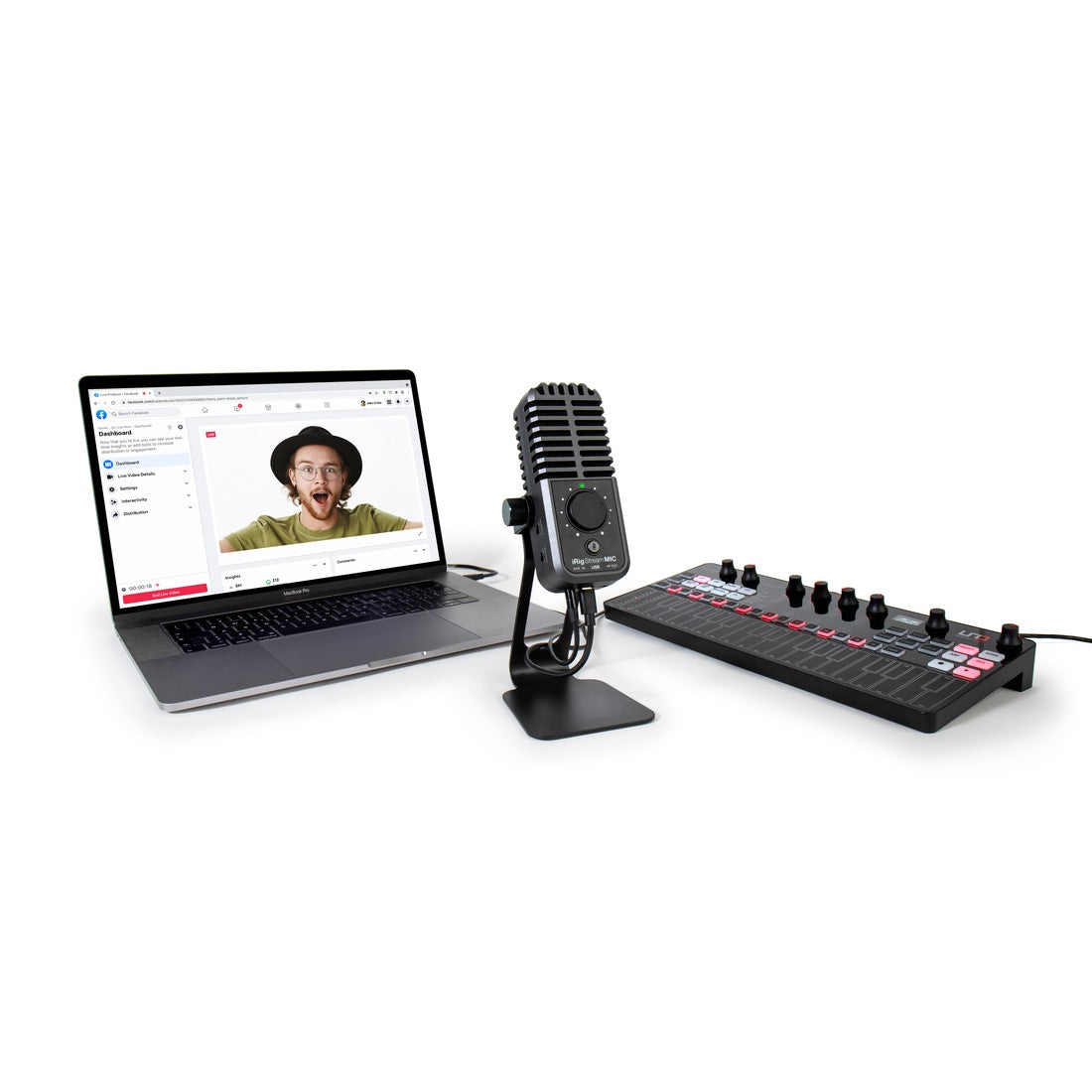 IK Multimedia iRig Stream Mic USB Stereo USB Microphone Interface (1143456)