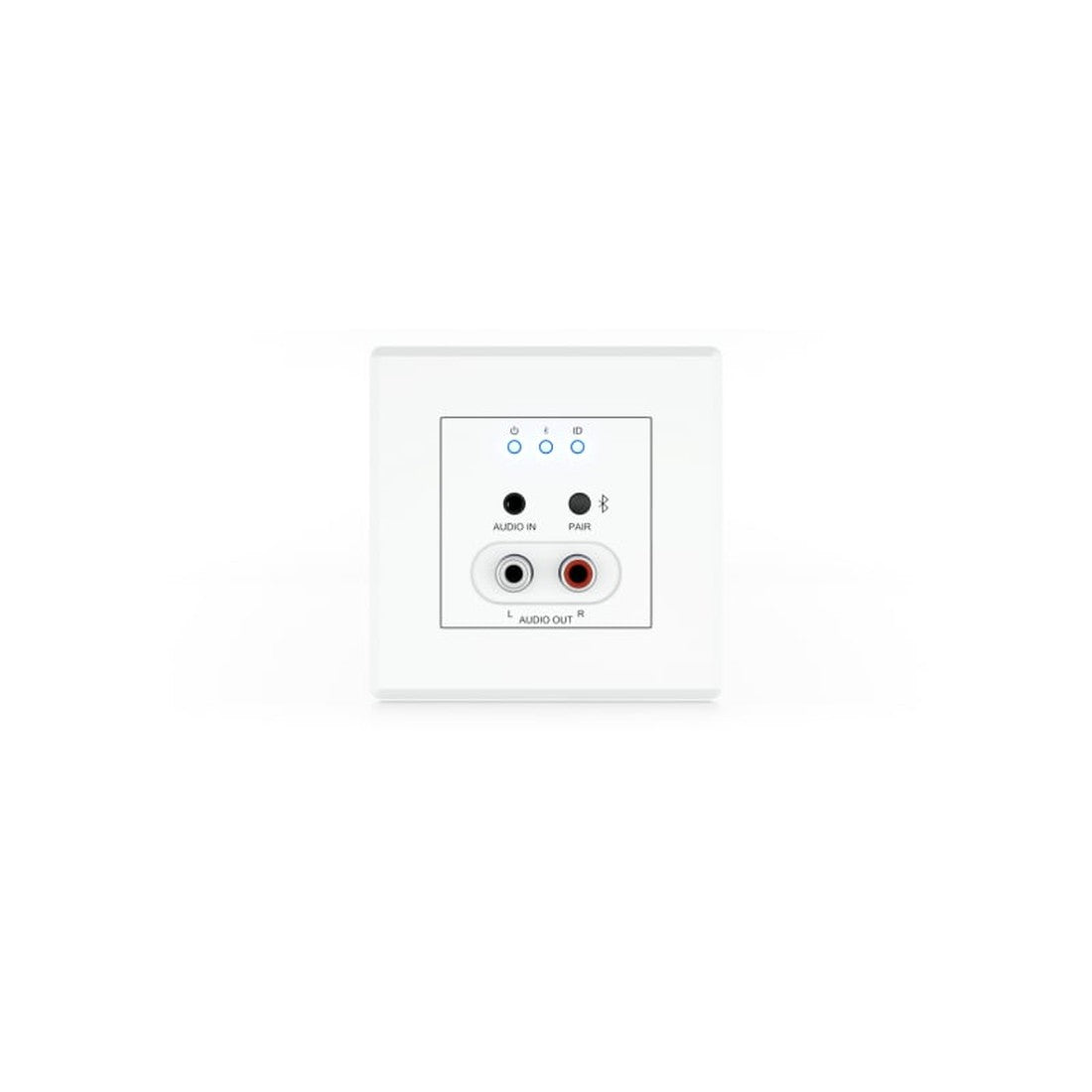 Blustream DA11ABL-WP-EU-V2 Dante Audio Wall Plate with Bluetooth