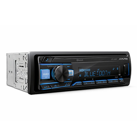 Alpine UTE-63BT Single-DIN Digital Media Receiver with Bluetooth