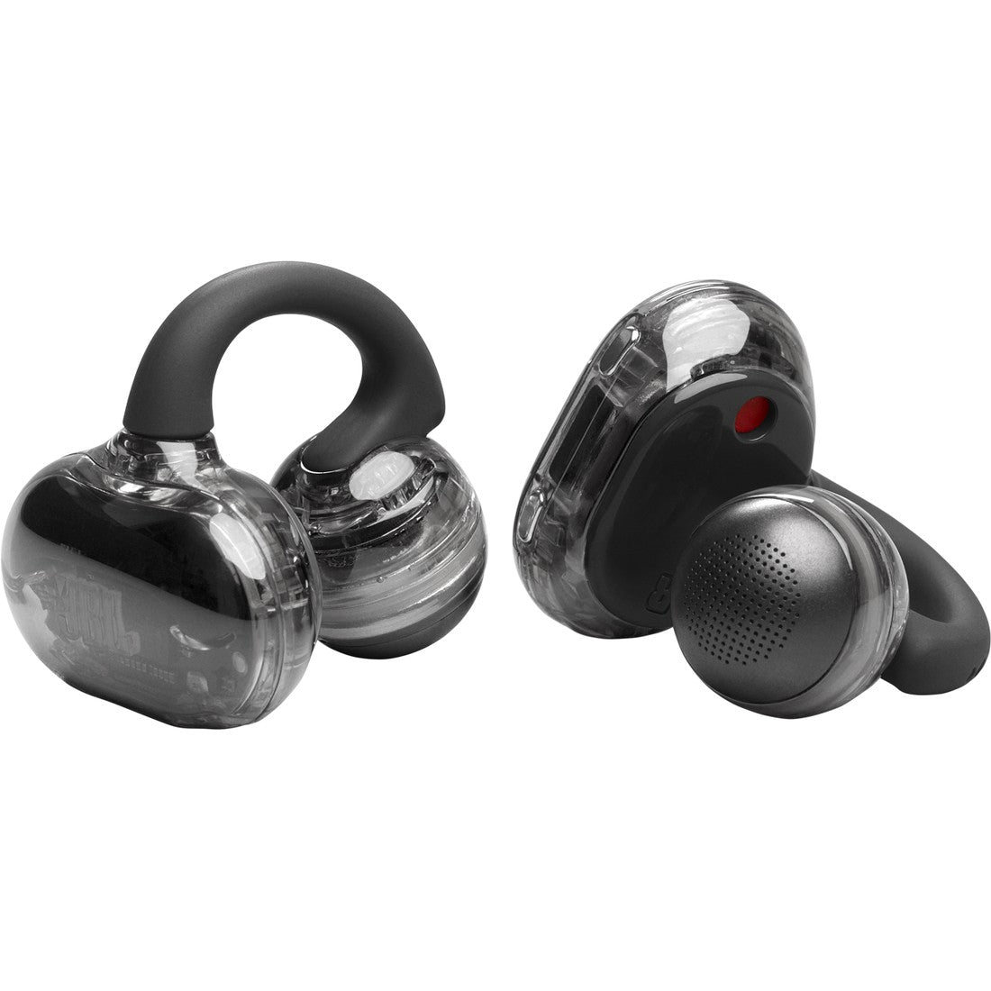 JBL Soundgear Clips - Black - True wireless open-ear headphones - Front